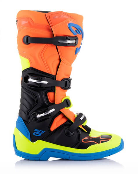 boty TECH 5 2023, ALPINESTARS (černá/fluo)