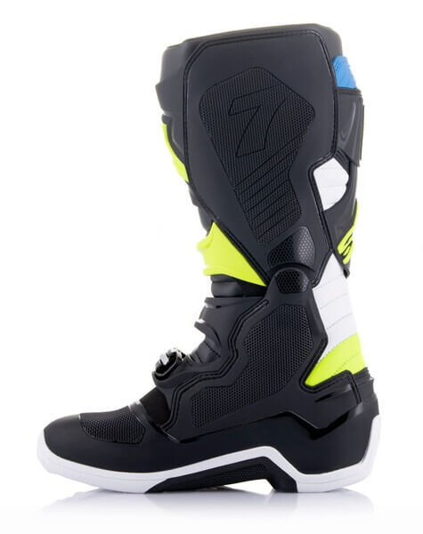 boty TECH 7 2023, ALPINESTARS (černá/fluo/modrá)