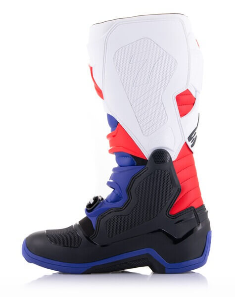 boty TECH 7 2023, ALPINESTARS (černá/červená/modrá/bílá)