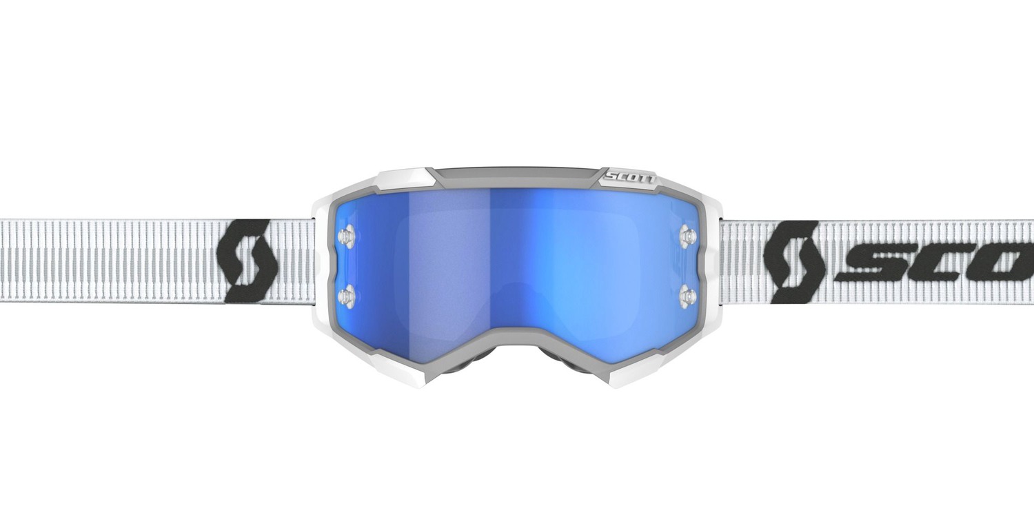 brýle FURY CH, SCOTT - USA (plexi modrý chrom)