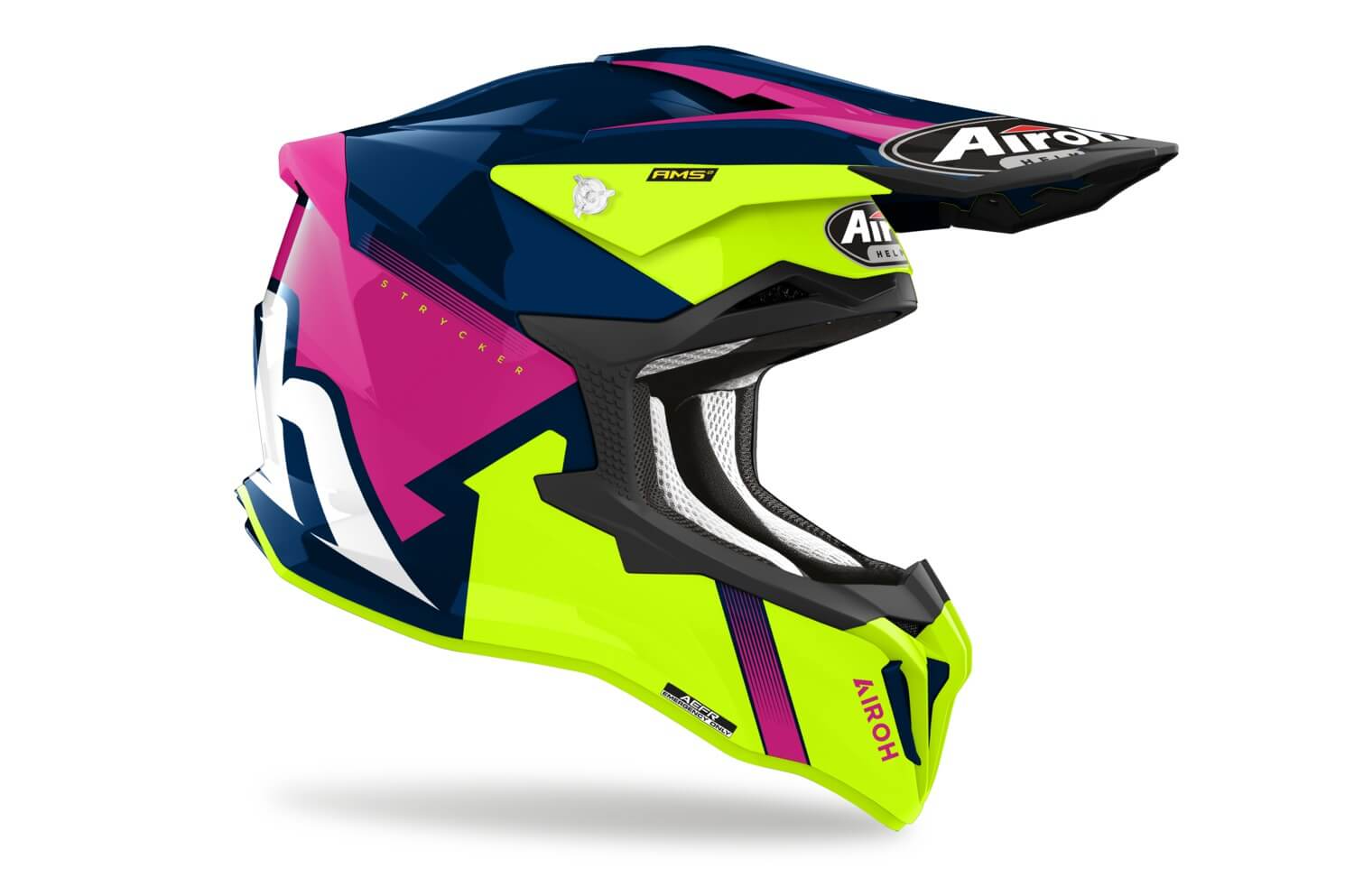 přilba STRYCKER BLAZER (modrá/růžová) 2023