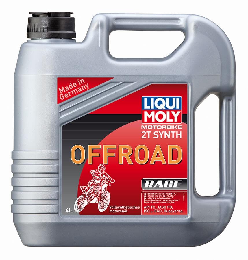LIQUI MOLY Motorbike 2T Synth Offroad Race, plně syntetický 2T 4 l