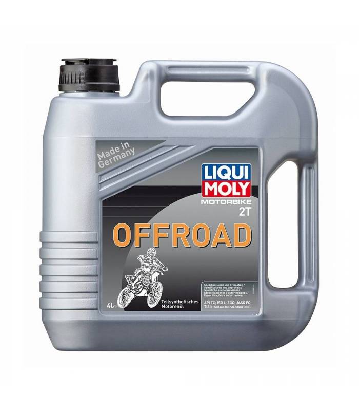 LIQUI MOLY Motorbike 2T Offroad, polosyntetický motorový 2T olej 4 l