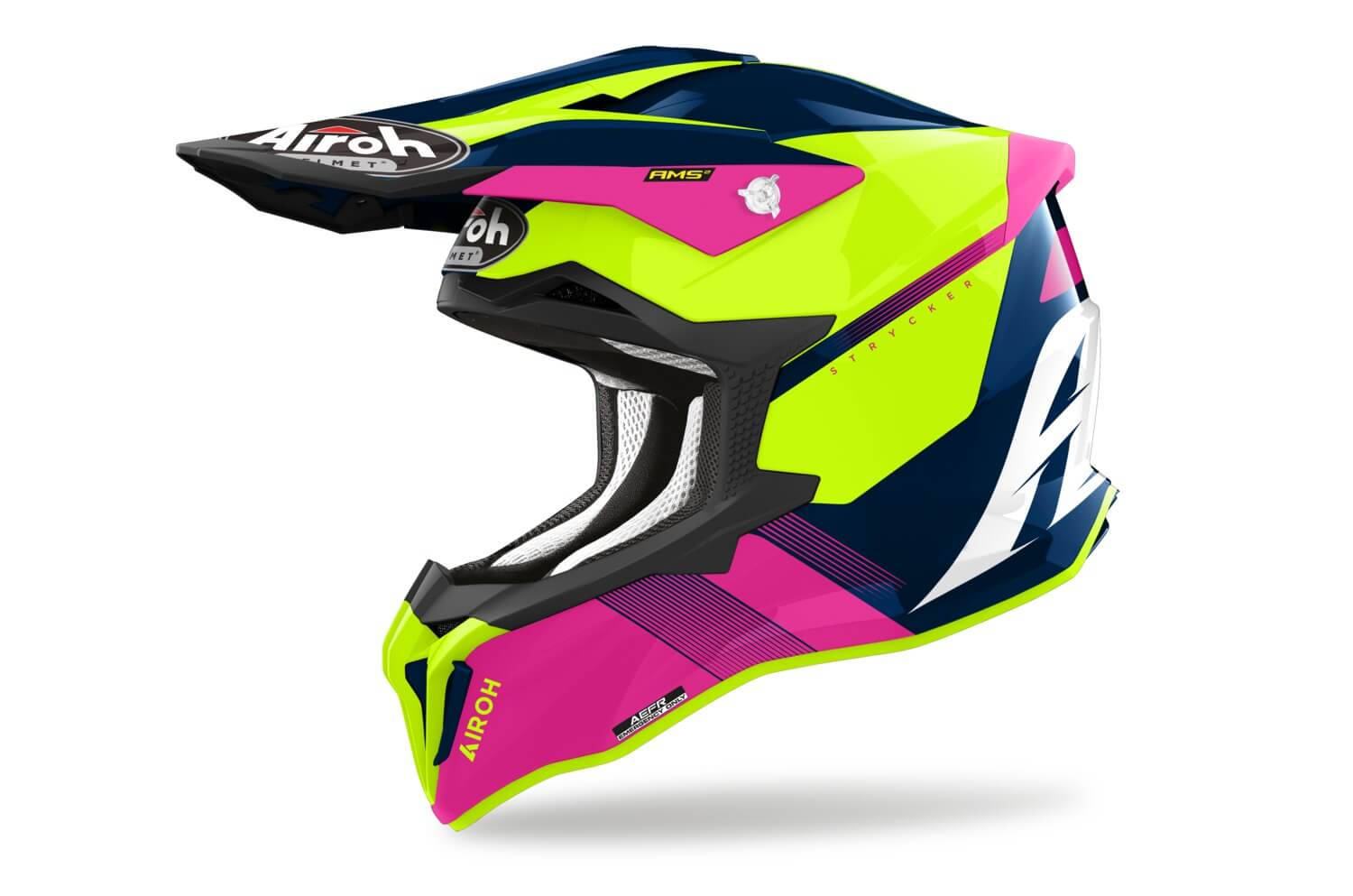 přilba STRYCKER BLAZER (modrá/růžová) 2023