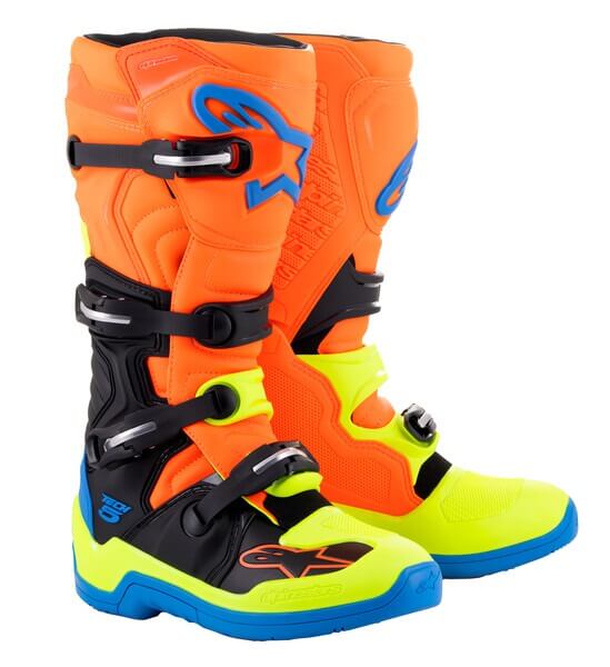 boty TECH 5 2023, ALPINESTARS (černá/fluo)