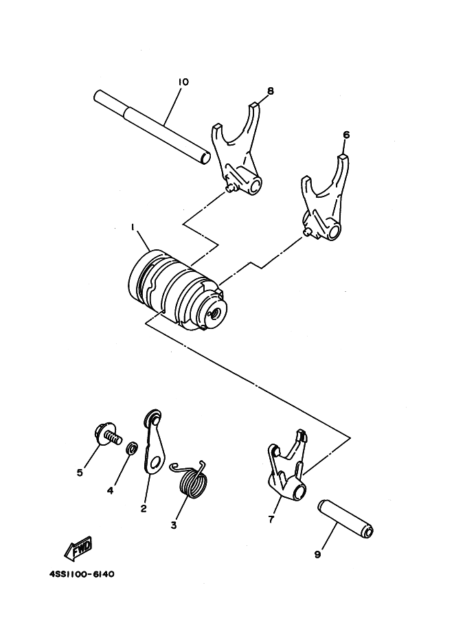Mechanismus zaření