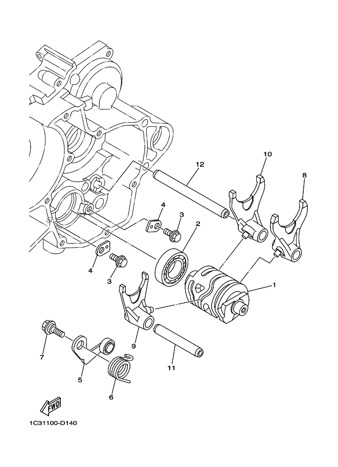Mechanismus zaření