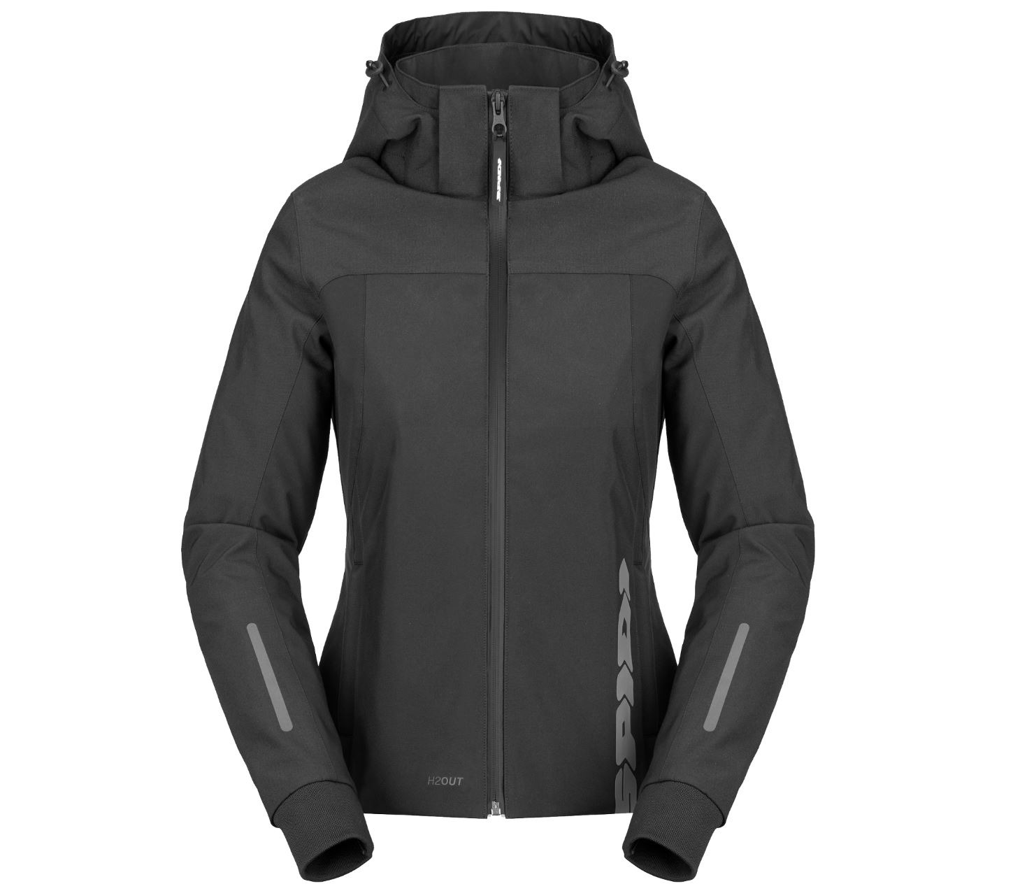 bunda HOODIE H2OUT 2 LADY, SPIDI, dámská (černá)